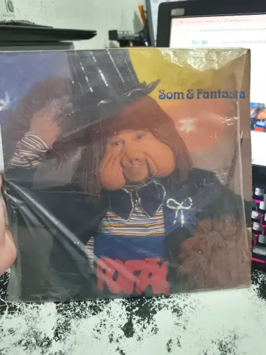 Disco de vinil do Fofão - Som e Fantasia