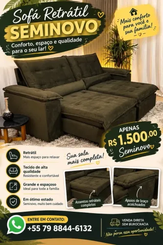 Sofá novo