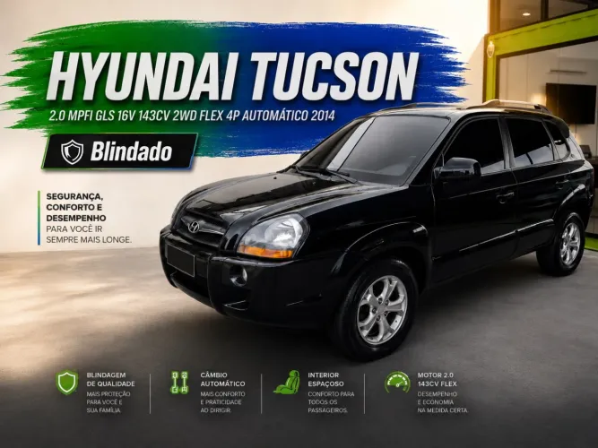 Hyundai Tucson 2.0 16V Flex Aut. 2014