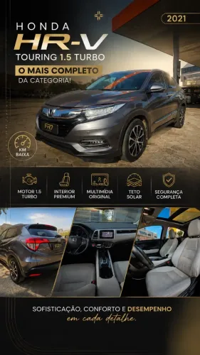 Honda HR-V Touring 1.5 TB 16V 5P Aut. 2021
