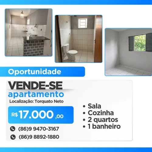 Apartamento no Torquato Neto 