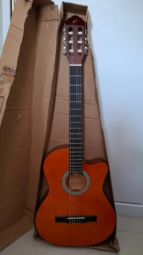 Violão Giannini NF-14 CEQ N Natural - Novo, Nunca Usado