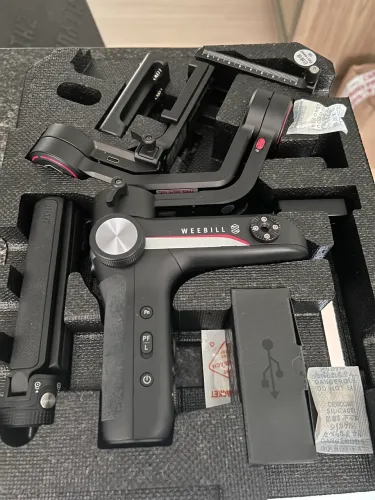 Estabilizador Gimbal Zhiyun Weebill S - Perfeito Estado