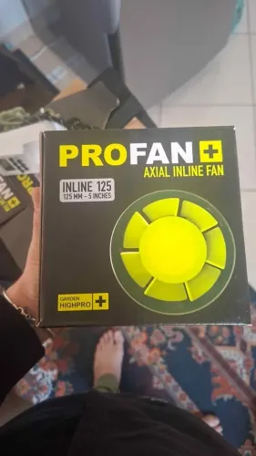 Exaustor Pro Fan Axial Inline Garden Highpro 125mm