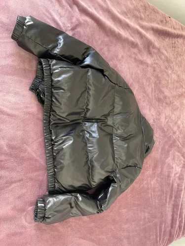 Jaqueta de couro bomber
