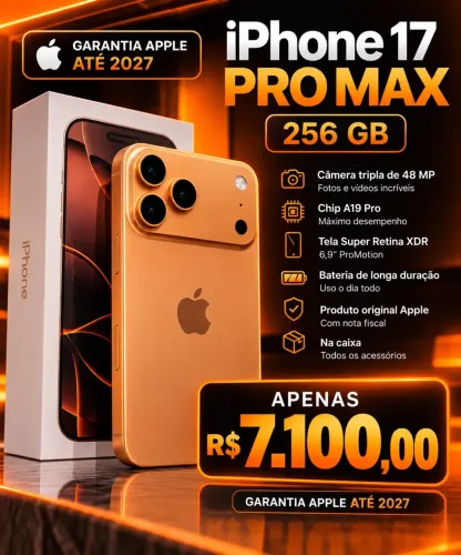 Iphone 17 pro Max 256GB