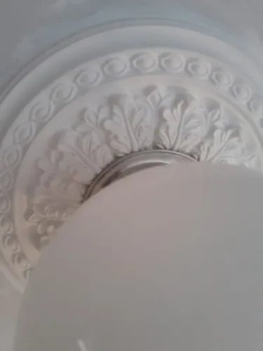 Roseta/florão em gesso