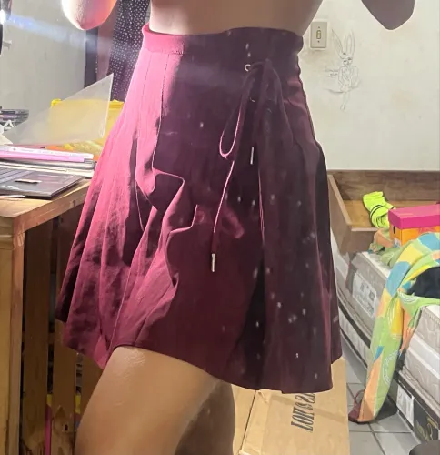 Saia vermelha
