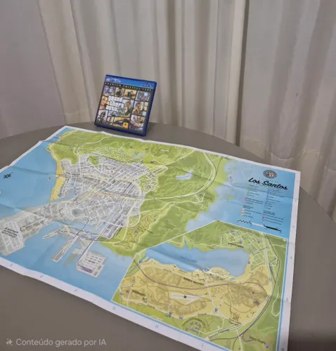 Gta v premium edition ps4 ps5 com mapa novo