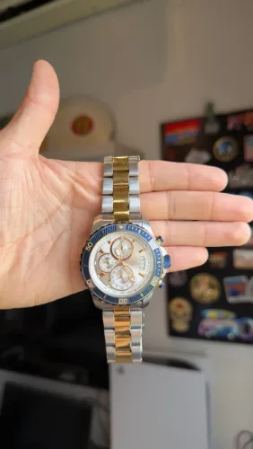 Relógio Invicta Pro Diver 23994 Cronógrafo 45mm Bicolor