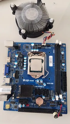 Placa Mãe DDR4 8° Gen + Pentium 3.7gHz