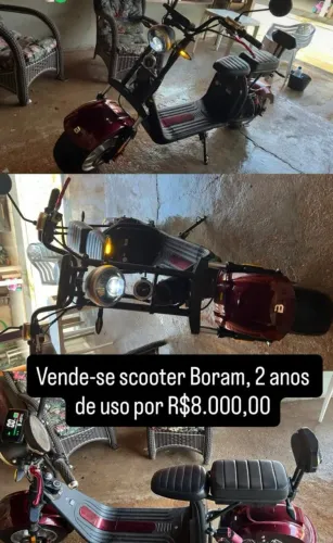 Moto Elétrica Boram Scooter SC-20 2000W.