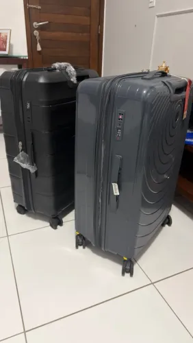Liquidação de Malas de Viagem Premium - Grandes (Para Despachar) e de Bordo!