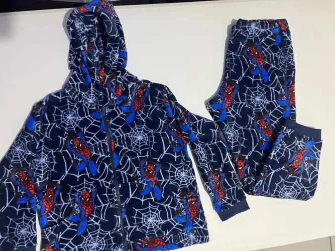 Agasalho Fleece Homem Aranha 