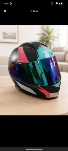 Capacete X11 Revo Vision SV Tech Tam. 56 + Viseira Extra Nova