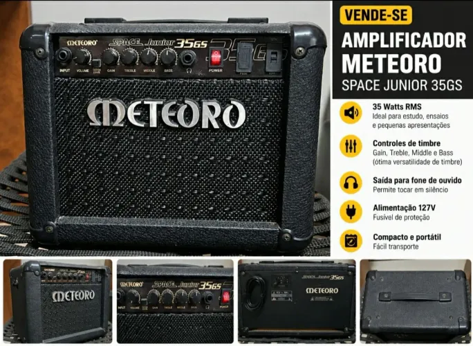 Amplificador Meteoro Space Junior 35GS - 35W