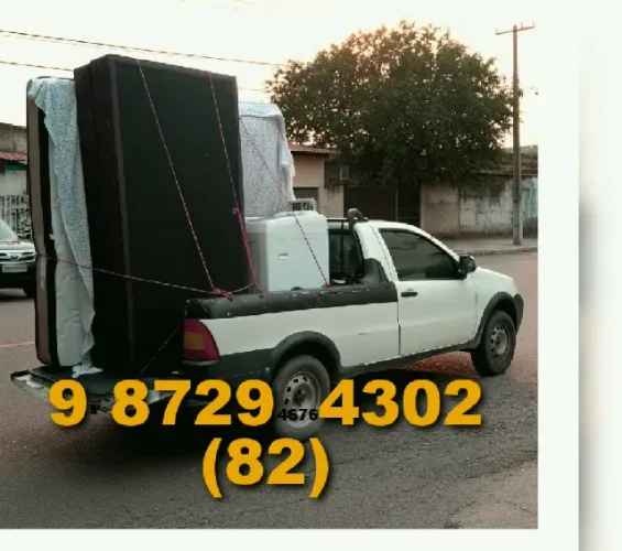 Mudança com orçamento s/ compromisso Barbosa (82) 9 8729/4302 hoje sábado