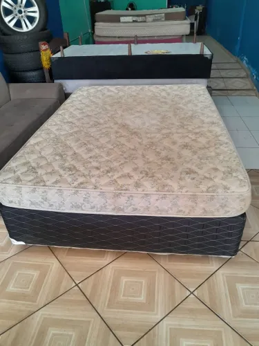Cama box casal espuma D 28 Probel