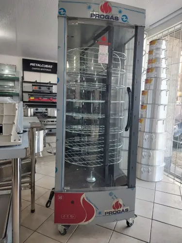 AL - Assadeira de Frango/Carne Progás 128kg
