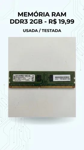 DDR3 2GB PC USADA