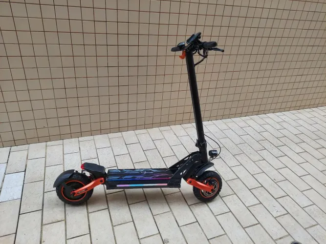Patinete eletrico com led G9 Pro Inow 55km de autonomia 800w cor preto/ cobre