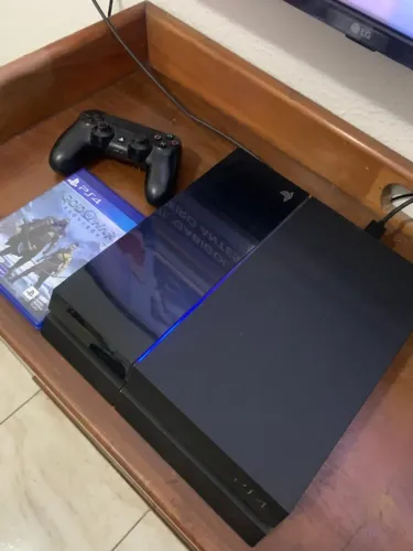 PS4 Slim na Caixa Original + God of War Ragnarok e Fifa 16 e 17
