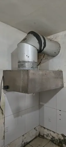 Coifa ou Exaustor de Cozinha Industrial 