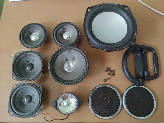 Kit De Alto-falantes Variados Para Caixas De Som E Projetos