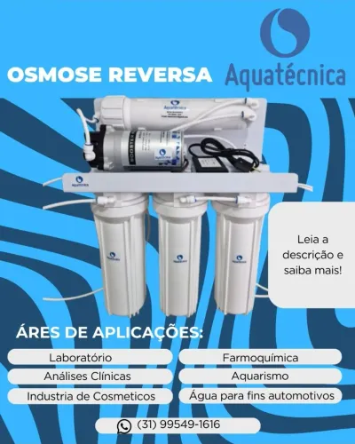 Osmose reversa 4 estágios