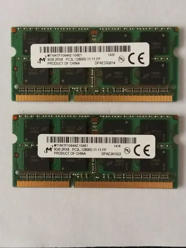 O2 Memória DDR3 12800s 8+8=16G Microm.