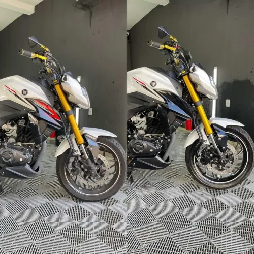 Haojue DR 160 2024 - Impecável, Acessórios Dourados e Baixa KM
