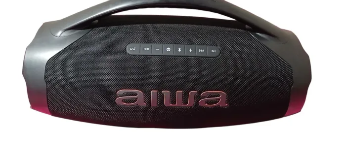 Caixa Boombox Aiwa + capa protetora