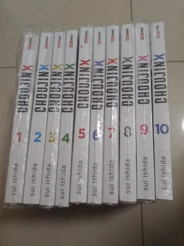 Mangá Choujin X - Volumes 1 ao 10