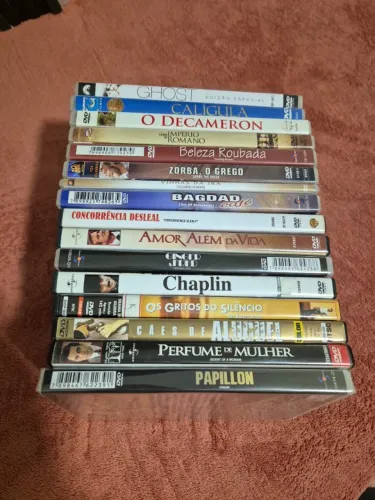 DVDs Filmes - Usados - Excelente estado - 32 unidades - Pode ser vendido separadamente