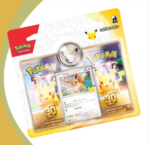 BLISTER DUPLO - POKÉMON 30 ANOS