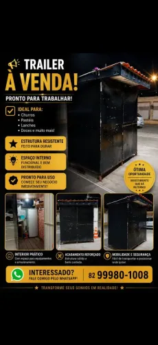 Vendo trailer / barraca
