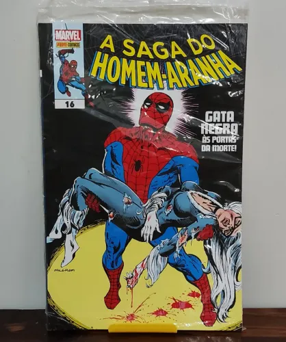 A Saga Do Homem-Aranha 16 - PANINI - Lacrada