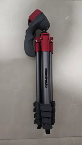Tripé Manfrotto MKCOMPACTACN Red