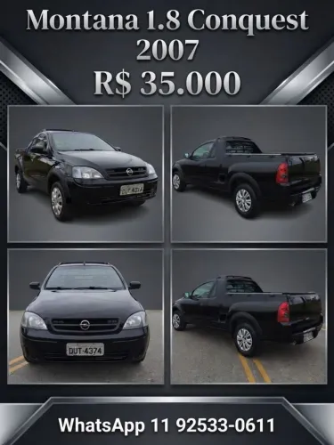 Chevrolet Montana 1.8/ 1.8 Conquest Flexpower 8V 2007