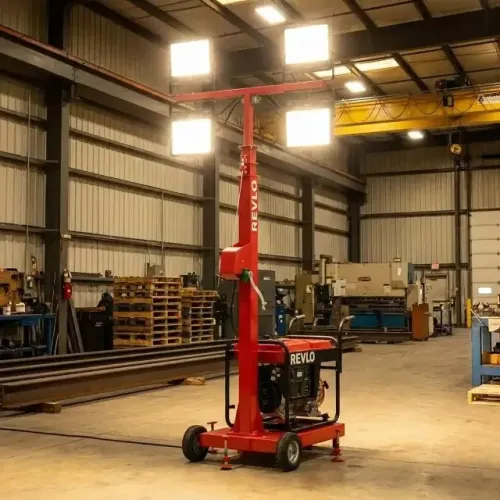 Torre de Iluminação LED 2400W RV 2400 Revlo - Portátil Montagem 10 min