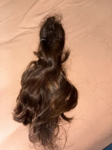 E do cabelo natural