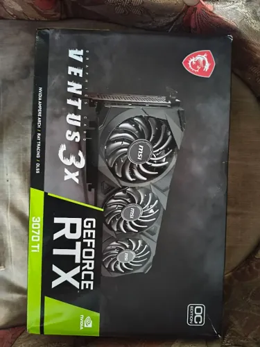 Placa de vídeo 3070 ti 8gb 3x ventus msi