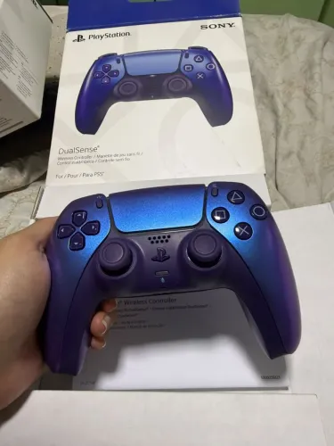 Controle Sony Dualsense Ps5, Sem Fio, Chroma Indigo