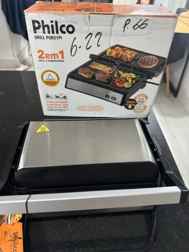 Sanduicheira grill Philco