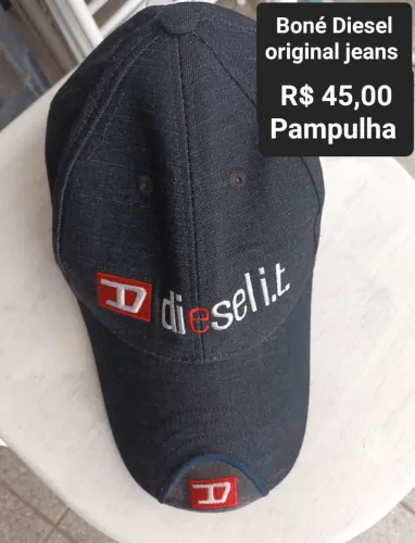 Boné Jeans Diesel