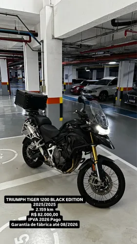 TRIUMPH TIGER 1200 BLACK EDITION   2025/2025 2.159 km
