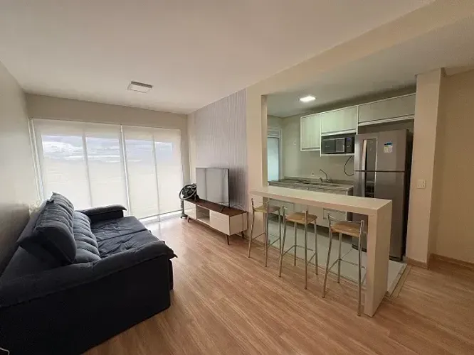 Apartamento 01 dormitório mobiliado em Alphaville