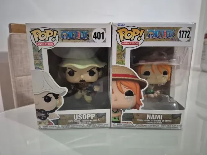 Funko Pop One Piece Nami 1772 + Usopp 401