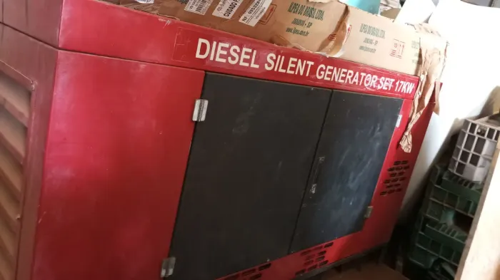 Gerador Motor monofásico a diesel 17kw