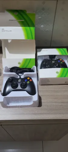 Controle para Xbox 360 2 metros de fio ótima Qualidade